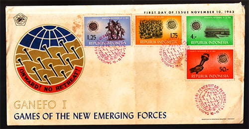 ganefo-first-day-of-issue