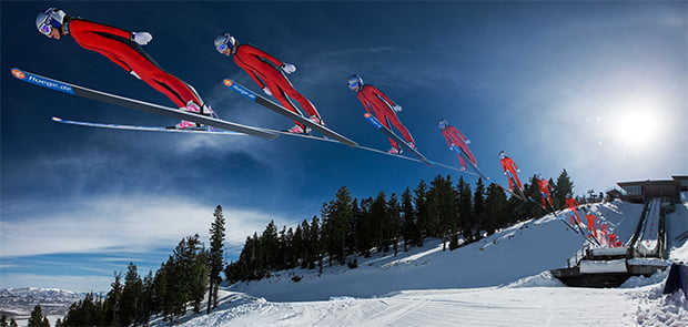 ski-jumping