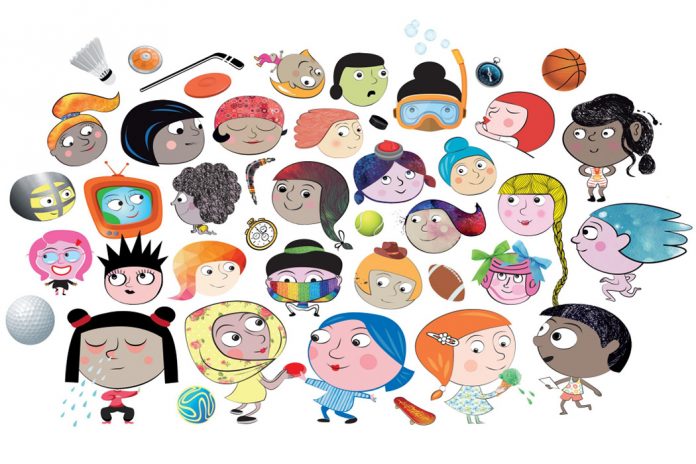 Fin ABC-bok på sporttema som för tankarna till Lennart Hellsing