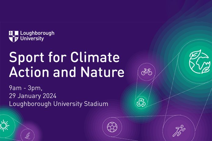Call for Participation | Sport for Climate Action and Nature Symposium | Loughborough University, January 29, 2024. Book your place by 12 January 2024.